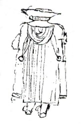 Zeichnung aus dem Ratsbuch von 1521